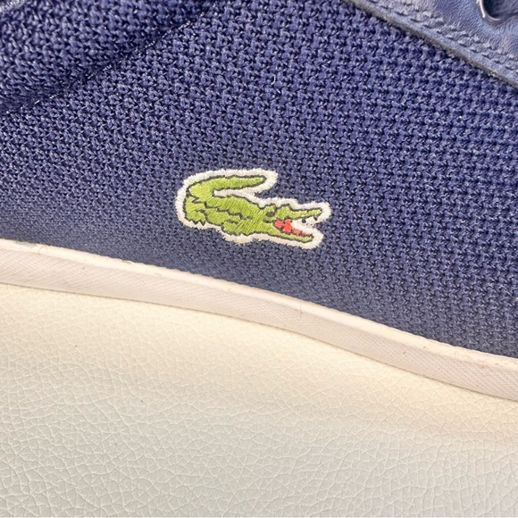 Lacoste Grad Vulc 117 Navy Blue Sneakers (Size 9 Men’s) 🐊 - Picture 12 of 13